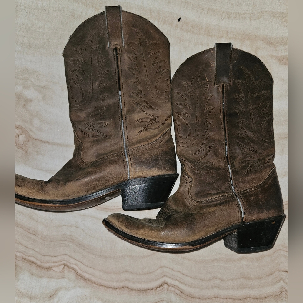 Durango 4112 brown leather boots